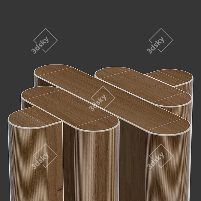 Sleek Signe EOG-1 Side Table 3D model image 5