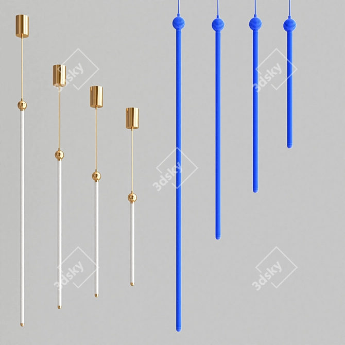 Modern Design Lamps Collection "DIVERT 3D model image 2
