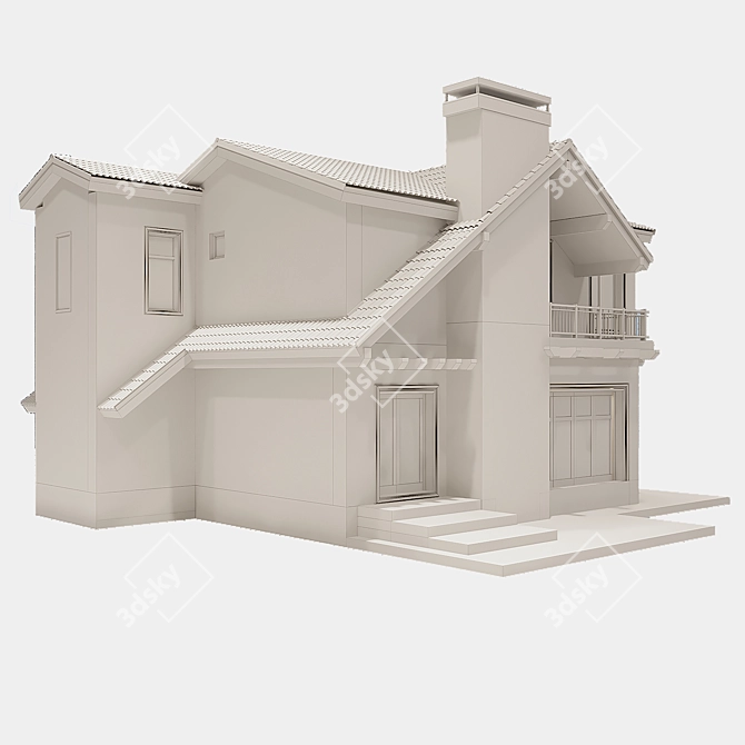 Rustic Charm Farmhouse Decor 3D model image 16