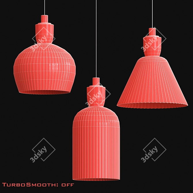 Nordic Pendant Lights Collection 3D model image 2