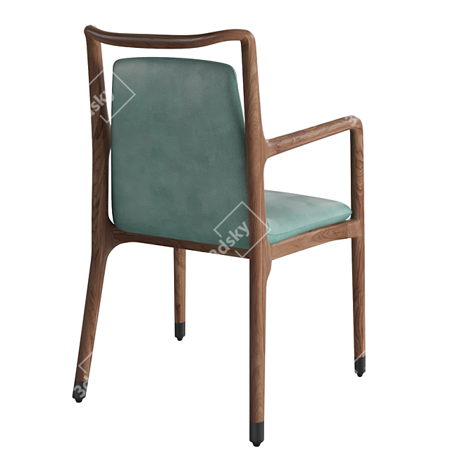 Modern Giorgetti Ibla Chairs 3D model image 4