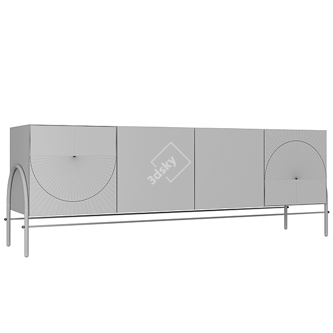 ALMA L Identity Collection Nightstand 3D model image 3
