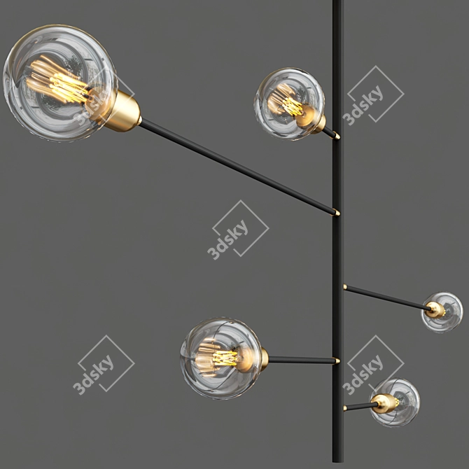 Gibas AGÒ Ceiling Lamp 103/75 3D model image 2