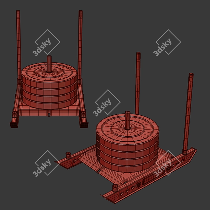 UrbaGrass Gym Flooring Kit 3D model image 7