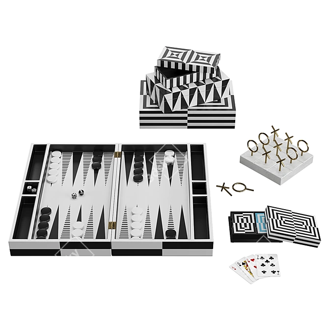 Patterned Play Collection at Jonathan Adler 3D model image 1