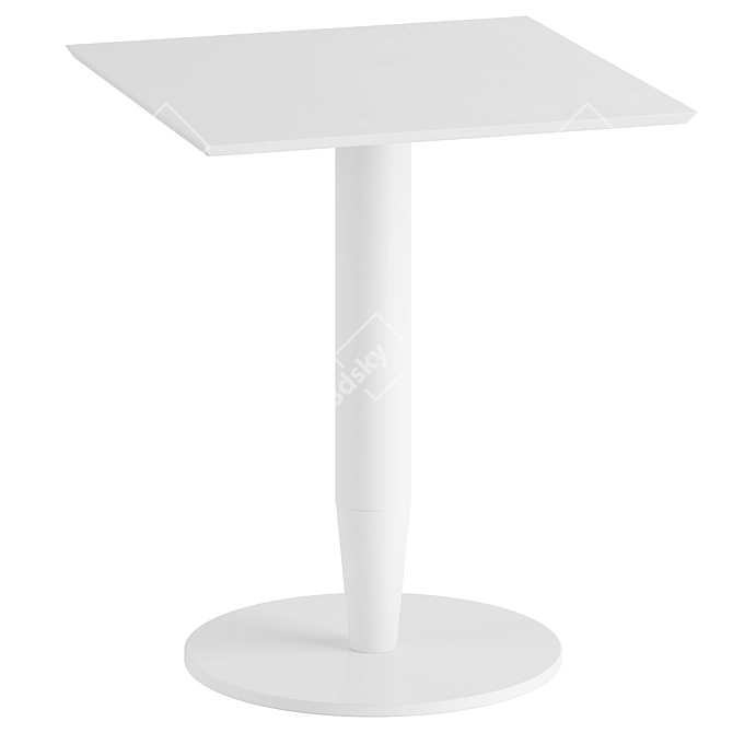 Crayon 02 Outdoor Steel Table 3D model image 2