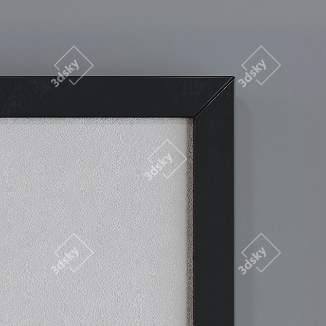 Minimalist Abstract Picture Frame Set 3D model image 6