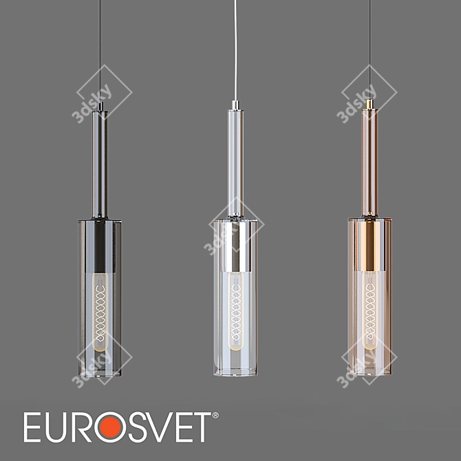 Eurosvet Graf Pendant Light 3D model image 1