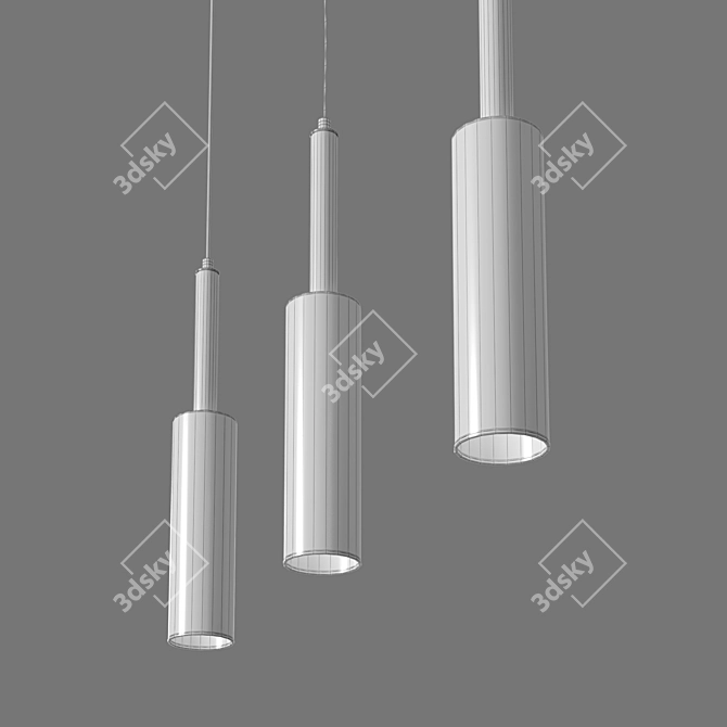 Eurosvet Graf Pendant Light 3D model image 3