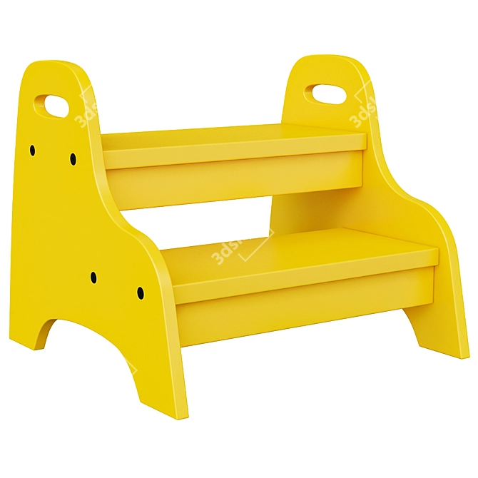 Trogen Child Step Stool 3D model image 1