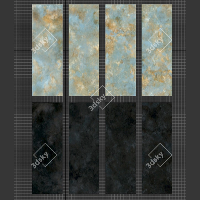 Laminam OSSIDO VERDERAME Porcelain Tile 3D model image 6