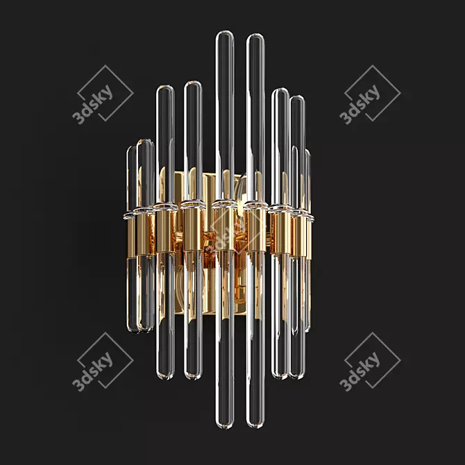 Modern Wall Sconce Stylish Lighting 3D model image 2