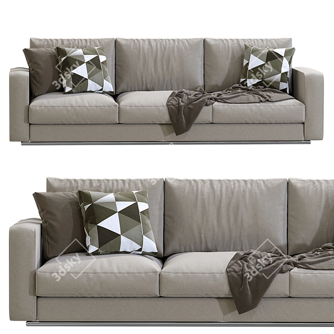 Modern Modular Sofa Design 2013 3D model image 4