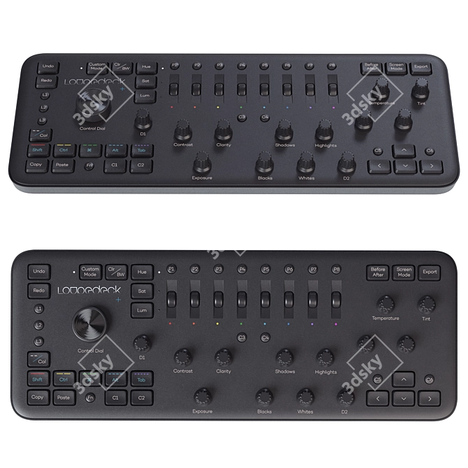 Advanced Editing Console: Loupedeck + 3D model image 1