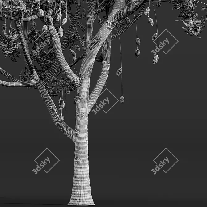 Title: High-Detail Mangifera Indica Model 3D model image 5