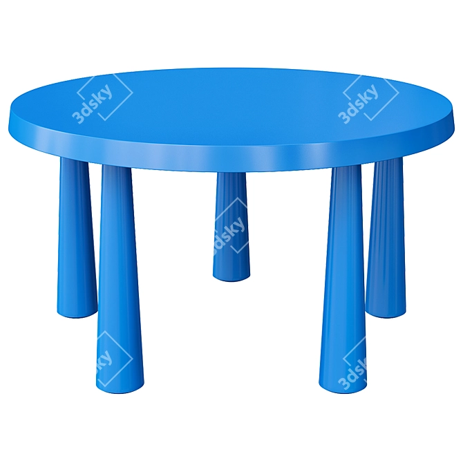 Mammut Children's Round Table 3D model image 2