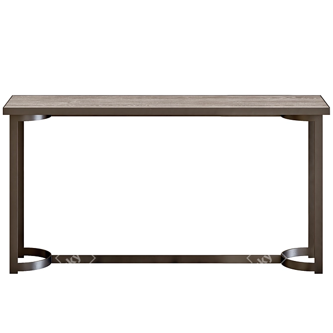 Modern Basuto Console Table 3D model image 2