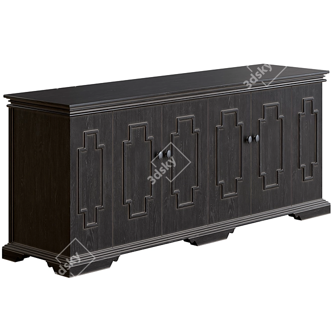 Modern Dovetail Belle Sideboard - 85 3D model image 1