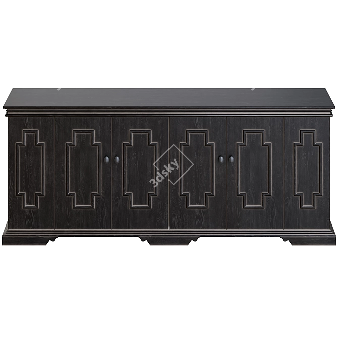 Modern Dovetail Belle Sideboard - 85 3D model image 2
