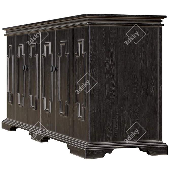 Modern Dovetail Belle Sideboard - 85 3D model image 3