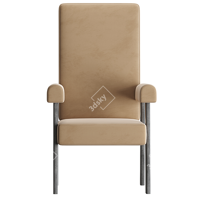 Milo High Chair 3D Model 3D model image 3