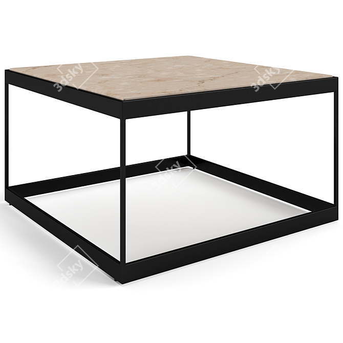 Eichholtz La Quinta Coffee Tables Set 3D model image 3