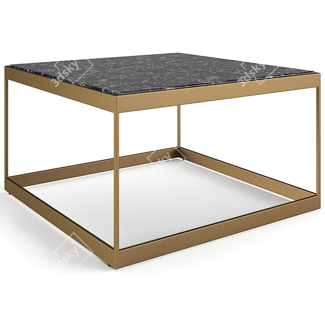 Eichholtz La Quinta Coffee Tables Set 3D model image 4