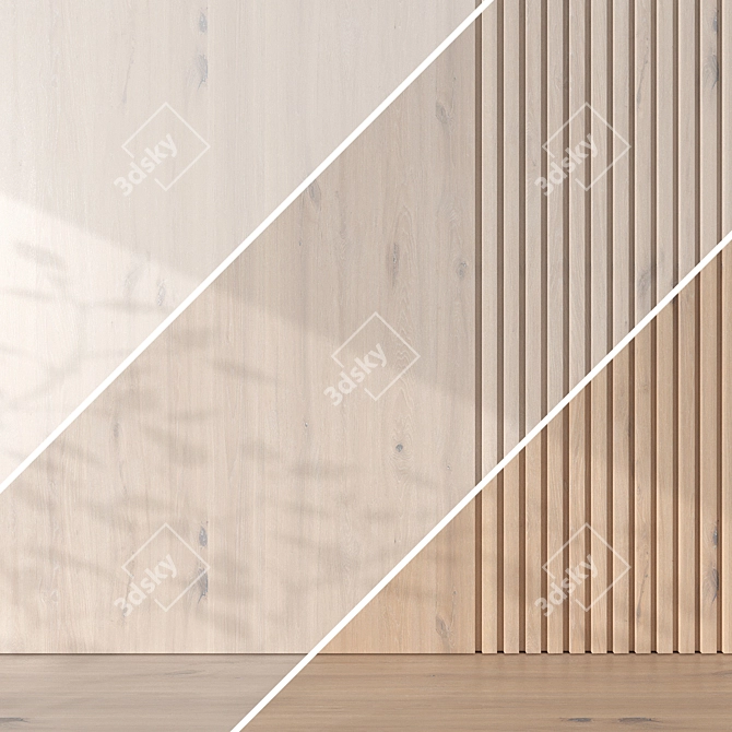 Oak Textures Bundle 042 3D model image 2