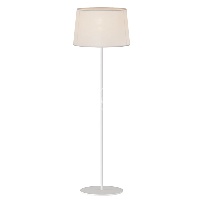 Elegant Floor Lamp Model 4906 3D model image 1