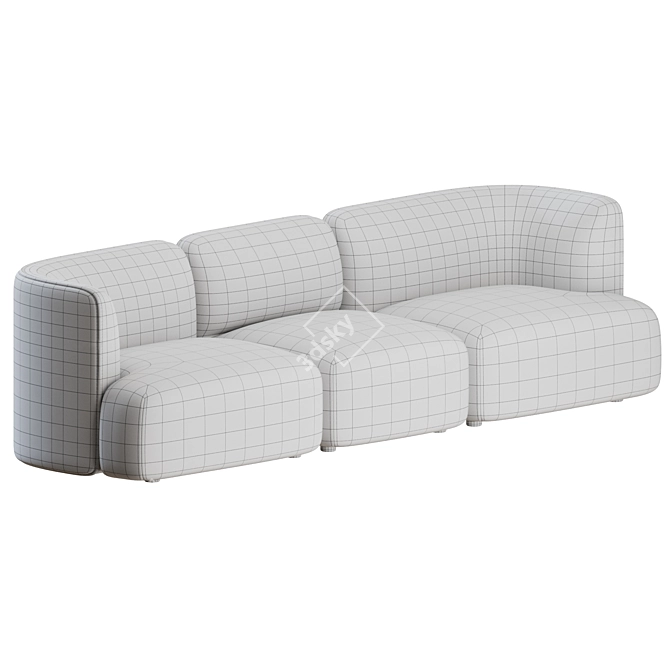 Wendelbo Panorama Modular Sofa 02 3D model image 3