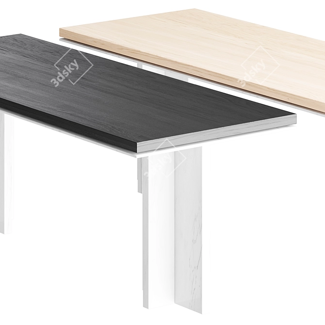 Title: Versatile Multifunctional Table byfurniture 3D model image 2