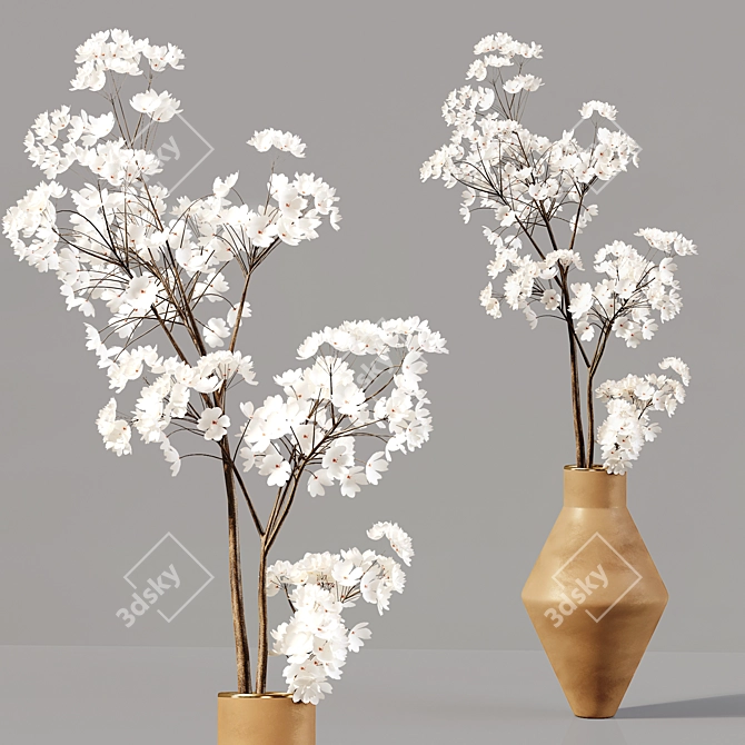 Premium Indoor Plant Collection 3D model image 2