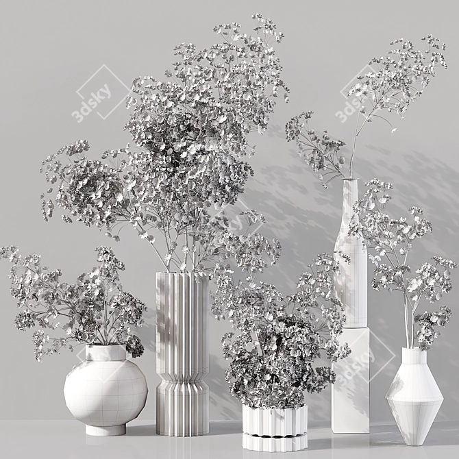 Premium Indoor Plant Collection 3D model image 7