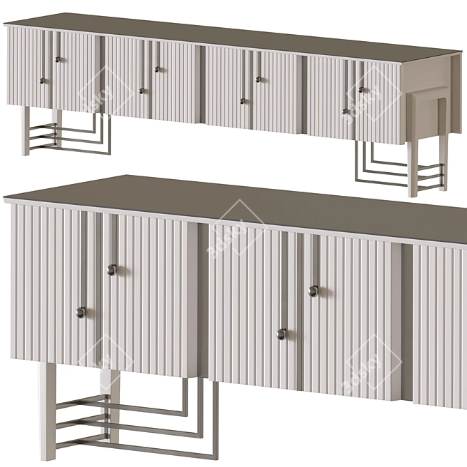 Elegant Vizyon TV Unit 3D model image 5