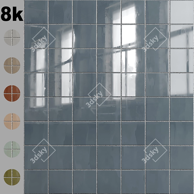 Ultra HD Avoca Tile Set 3D model image 1
