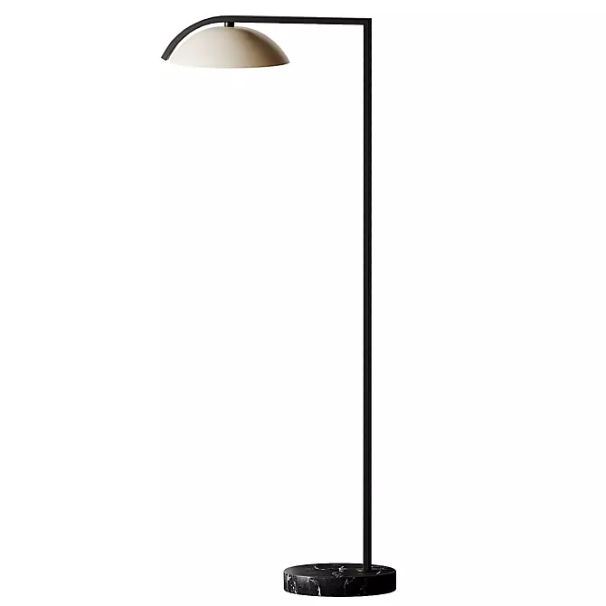 Elegant Belgrave Globe Floor Lamp 3D model image 2