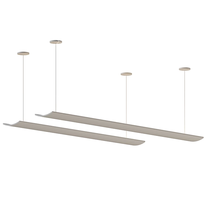  Minimalist Pendant Light Set 3D model image 2