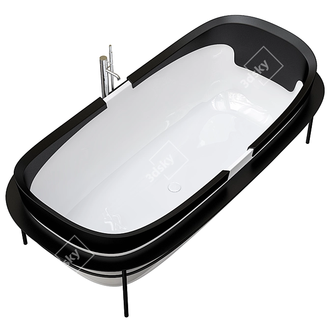 Elegant Simonini Tile & Bath 3D model image 4