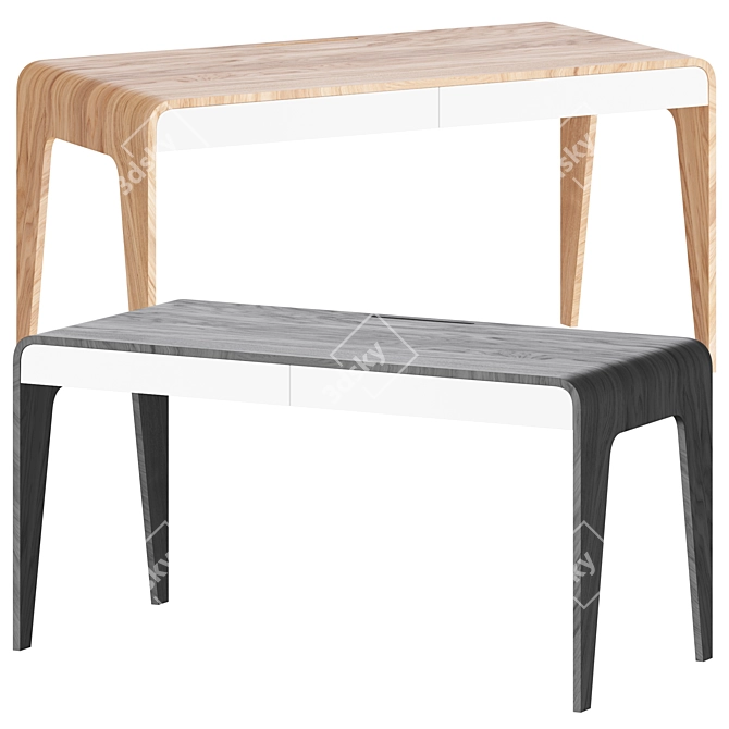  Stylish Flow Table byfurniture 3D model image 1