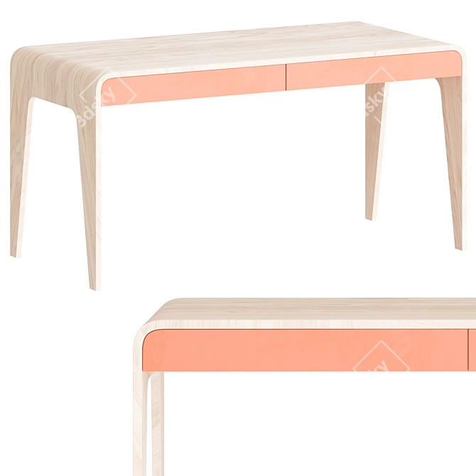  Stylish Flow Table byfurniture 3D model image 2
