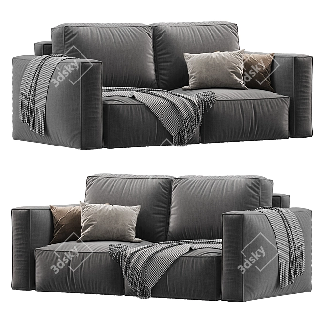 Abi Happy Grafit Loft Sofa 3D model image 3