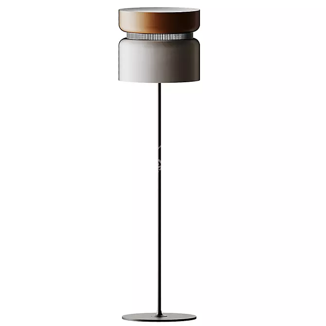 Illuminating Elegance: Aspen F40 Torchère 3D model image 3