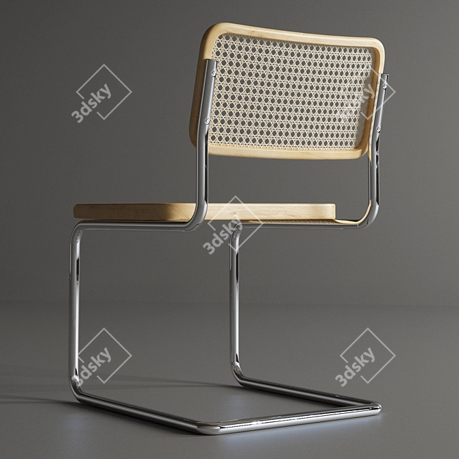 Bauhaus Chair in 3D Max 3D model image 4