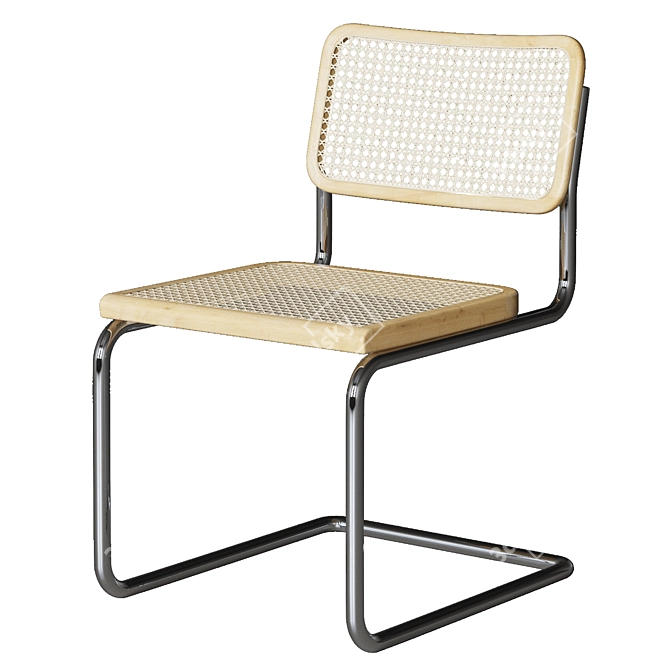 Bauhaus Chair in 3D Max 3D model image 7