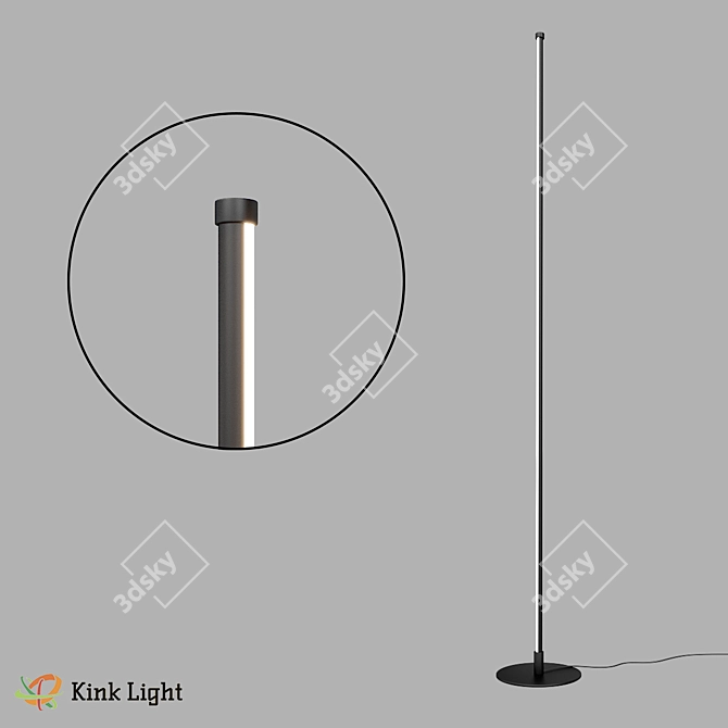 Loki 08423-F Floor Lamp 3D model image 1