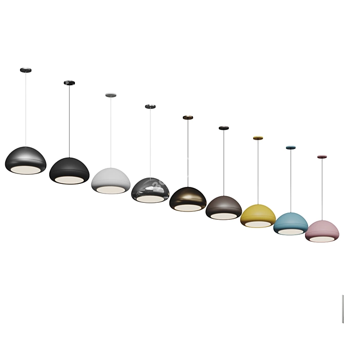 Chroma Pendant Light Fixture 3D model image 3