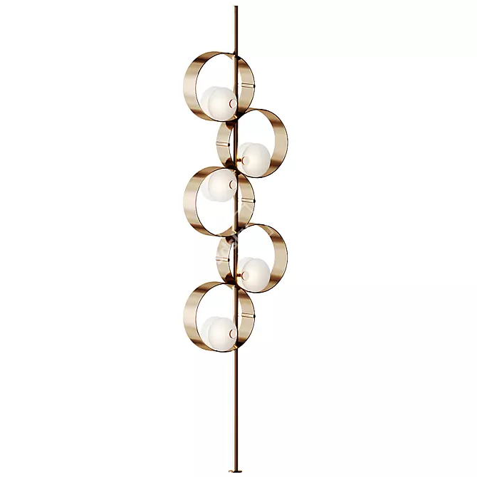 Masiero Sound STL5 LED Floor Lamp 3D model image 1