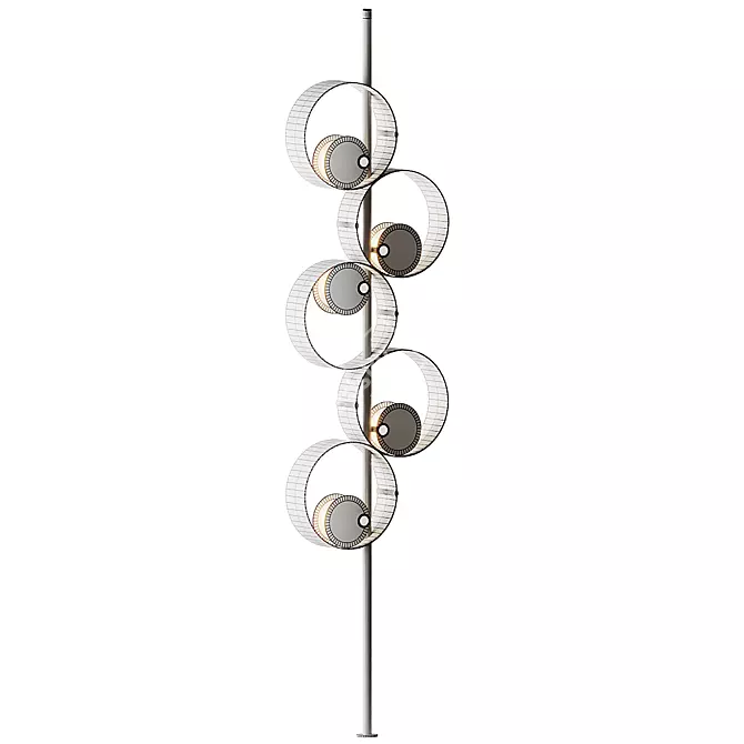Masiero Sound STL5 LED Floor Lamp 3D model image 2