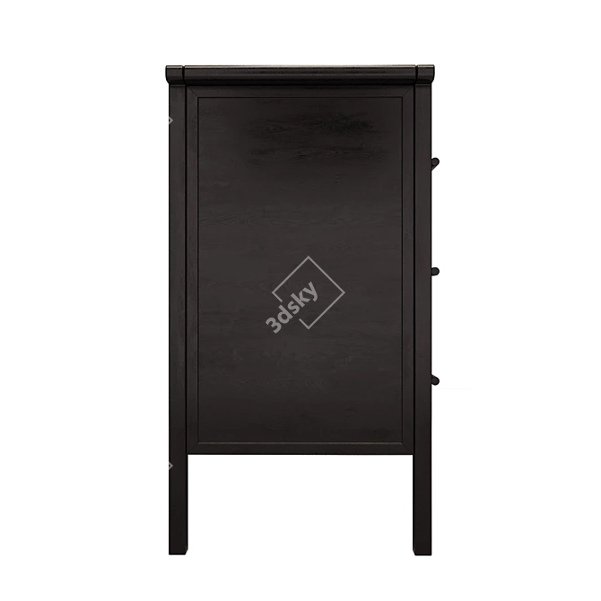 DANTONE HOME Contempo 6-Drawer Komod 3D model image 3