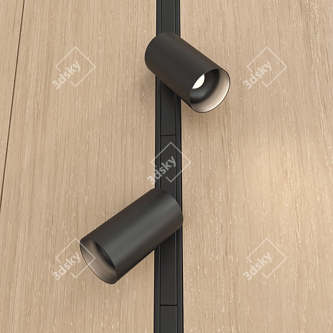 Luxury 3D Wall Panel Set 3D model image 4